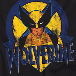 Marvel Childrens/Kids X-Men Wolverine Retro T-Shirt - 5-6 Years, Black