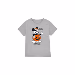 Disney Childrens/Kids Hello Pumpkin Mickey Mouse T-Shirt - 12-13 Years, Sport Heather