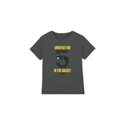 Star Wars Childrens/Kids Greatest Kid Darth Vader T-Shirt - 3-4 Years, Charcoal