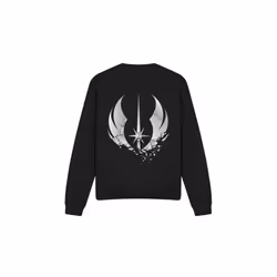 Star Wars Unisex Adult Jedi Obi Wan Kenobi Shattered Sweatshirt - XXL, Black