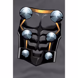 Thor Mens Costume T-Shirt - XL, Charcoal