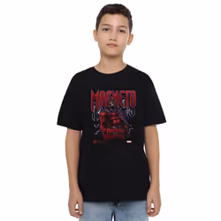 Marvel Childrens/Kids X-Men Magneto T-Shirt - 7-8 Years, Black