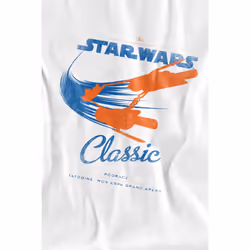 Star Wars Childrens/Kids Classic T-Shirt - 7-8 Years, White