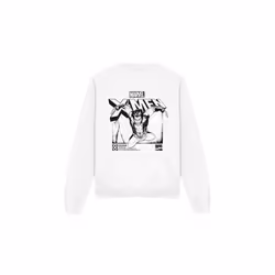 Marvel Unisex Adult X-Men Wolverine Jump Sweatshirt - S, White