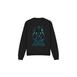 Star Wars Unisex Adult Darth Vader Distressed Sweatshirt - S, Black