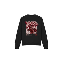 Marvel Unisex Adult X-Men Cyclops Infographic Sweatshirt - L, Black