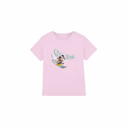 Disney Childrens/Kids Ski Club Minnie Mouse T-Shirt - 9-10 Years, Pink
