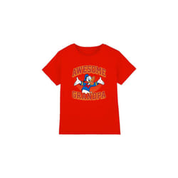 Disney Childrens/Kids Awesome Grandpa Donald Duck T-Shirt - 5-6 Years, Red