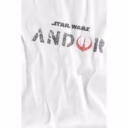Star Wars Childrens/Kids Andor Logo T-Shirt - 9-10 Years, White