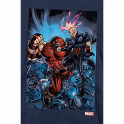 Marvel Unisex Adult X-Men Destroy Juggernaut Sweatshirt - XL, Navy
