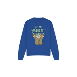 Star Wars Unisex Adult It's My Birthday Sweatshirt - XL, Royal Blue