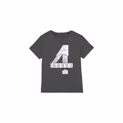 Star Wars Childrens/Kids 4 Stormtrooper T-Shirt - 12-13 Years, Charcoal