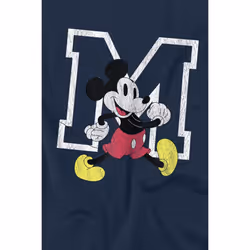 Disney Childrens/Kids Mickey Mouse Classic Walk T-Shirt - 3-4 Years, Navy