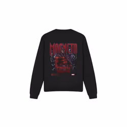 Marvel Unisex Adult X-Men Magneto Sweatshirt - L, Black