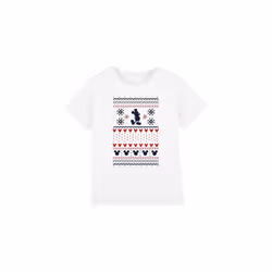 Disney Childrens/Kids Mickey Mouse Christmas Sweater T-Shirt - 9-10 Years, White