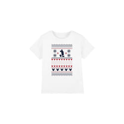 Disney Childrens/Kids Mickey Mouse Christmas Sweater T-Shirt - 9-10 Years, White