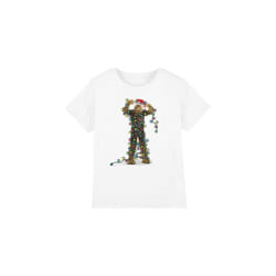 Star Wars Childrens/Kids Chewbacca Fairy Lights Christmas T-Shirt - 9-10 Years, White