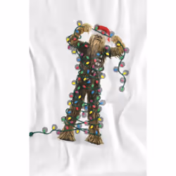Star Wars Childrens/Kids Chewbacca Fairy Lights Christmas T-Shirt - 9-10 Years, White