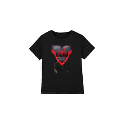 Spider-Man Childrens/Kids Miles Morales Costume T-Shirt - 5-6 Years, Black