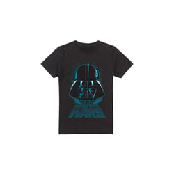 Star Wars Mens Darth Vader Distressed T-Shirt - S, Black