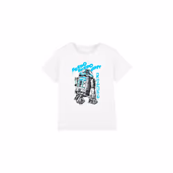 Star Wars Childrens/Kids R2-D2 T-Shirt - 9-10 Years, White