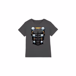 Thor Childrens/Kids Costume T-Shirt - 5-6 Years, Charcoal