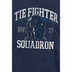 Star Wars Unisex Adult Tie Fighter Squadron Sweatshirt - S, Navy