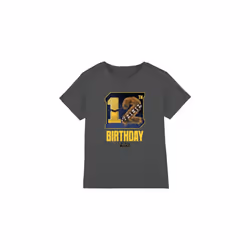 Star Wars Childrens/Kids C3PO Chewbacca Space 12th Birthday T-Shirt - 5-6 Years, Charcoal