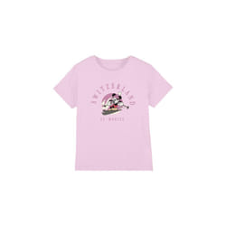 Disney Childrens/Kids Switzerland Mickey Mouse T-Shirt - 3-4 Years, Pink