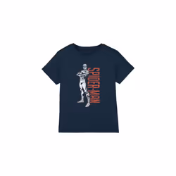 Spider-Man Childrens/Kids Hero Stance T-Shirt - 5-6 Years, Navy