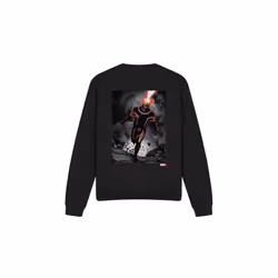 Marvel Unisex Adult X-Men Cyclops Blast Sweatshirt - S, Black