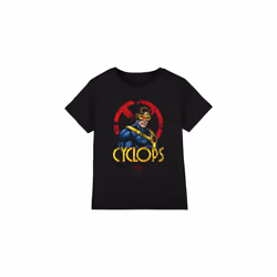 Marvel Childrens/Kids X-Men Cyclops Logo T-Shirt - 5-6 Years, Black