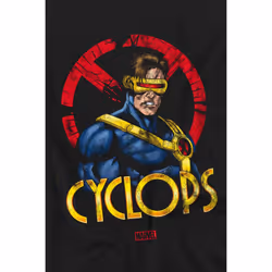 Marvel Childrens/Kids X-Men Cyclops Logo T-Shirt - 5-6 Years, Black