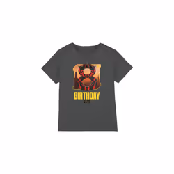 Star Wars Childrens/Kids Darth Maul Space 8th Birthday T-Shirt - 5-6 Years, Charcoal
