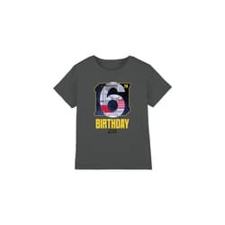 Star Wars Childrens/Kids X-Wing Space 6th Birthday T-Shirt - 9-10 Years, Charcoal