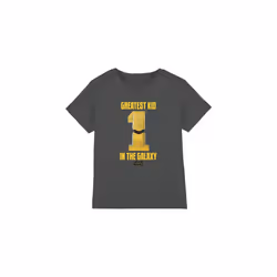 Star Wars Childrens/Kids Greatest Kid C3PO T-Shirt - 3-4 Years, Charcoal