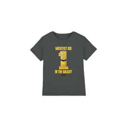 Star Wars Childrens/Kids Greatest Kid C3PO T-Shirt - 3-4 Years, Charcoal