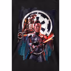 Star Wars Unisex Adult Inquisitors Obi Wan Kenobi Reva Painted Sweatshirt - XL, Black