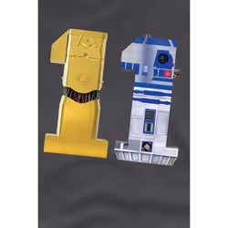 Star Wars Childrens/Kids 11 C3PO R2-D2 T-Shirt - 3-4 Years, Charcoal