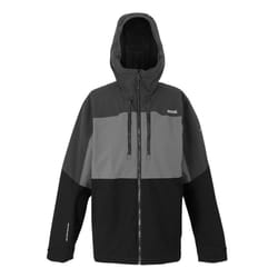 Regatta Mens Maland II Waterproof Jacket - L, Granite Grey/Ash/Black