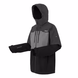 Regatta Mens Maland II Waterproof Jacket - L, Granite Grey/Ash/Black