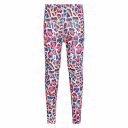 Mountain Warehouse Childrens/Kids Talus Animal Print Base Layer Set - 2-3 Years, Bright Pink