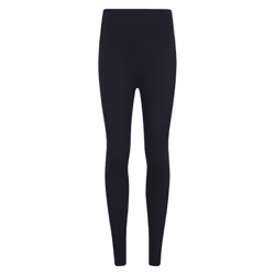 Mountain Warehouse Womens/Ladies Carmel Ribbed Seamless Thermal Bottoms - M, Black