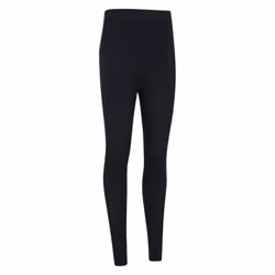 Mountain Warehouse Womens/Ladies Carmel Ribbed Seamless Thermal Bottoms - M, Black