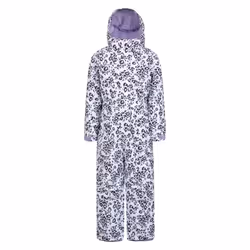 Mountain Warehouse Childrens/Kids Cloud Leopard Print Snowsuit - 3-4 Years, Lilac