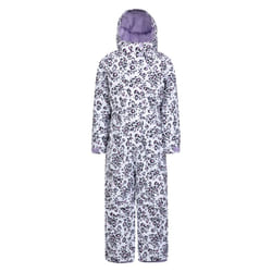 Mountain Warehouse Childrens/Kids Cloud Leopard Print Snowsuit - 3-4 Years, Lilac