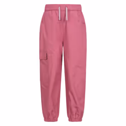 Mountain Warehouse Childrens/Kids Ridgeway Jersey Lined Parachute Pants - 13 Years, Dark Pink