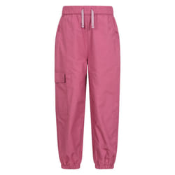Mountain Warehouse Childrens/Kids Ridgeway Jersey Lined Parachute Pants - 13 Years, Dark Pink
