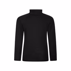 Mountain Warehouse Childrens/Kids Merino Wool Roll Neck Base Layer Top - 7-8 Years, Black