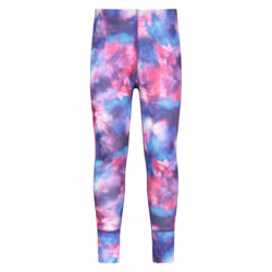 Mountain Warehouse Childrens/Kids Talus Galaxy Base Layer Set - 3-4 Years, Dark Purple